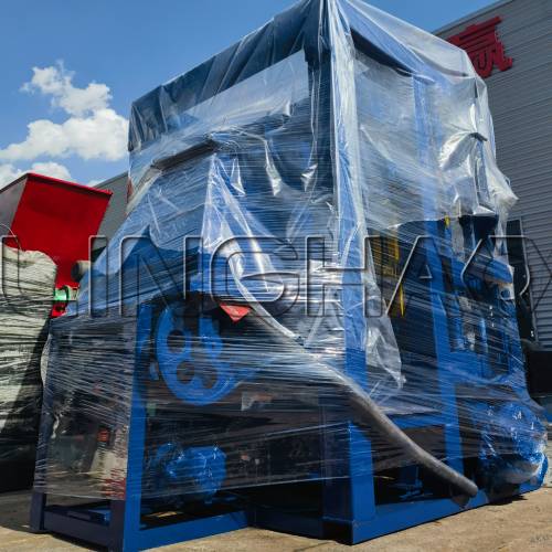 QT4-26 brick machine ready for shipment to Botswana